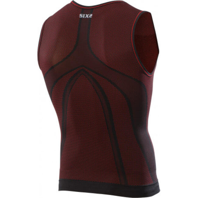 Six2 Maglia Termica Moto Dark Red Unisex